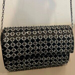 Alberta Ferretti Convertible Clutch/ Cross Body Bag